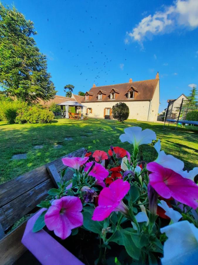 La Maison Genevier - Chambre La Family Montreuil-en-Touraine Dış mekan fotoğraf
